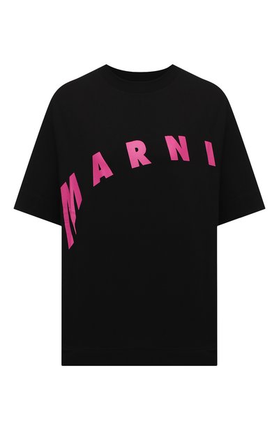 Женская хлопковая футболка MARNI, арт. THJET49EPF/USCR13