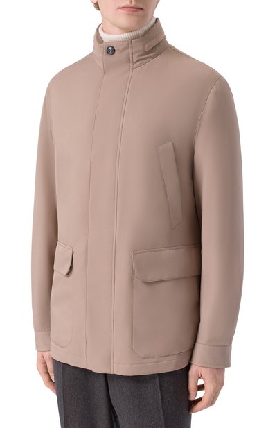 Куртка ZEGNA бежевого цвета по цене 541000 руб., арт. F253/RUFTC5A9, фото 3 Куртка ZEGNA, арт. F253/RUFTC5A9, фото 3