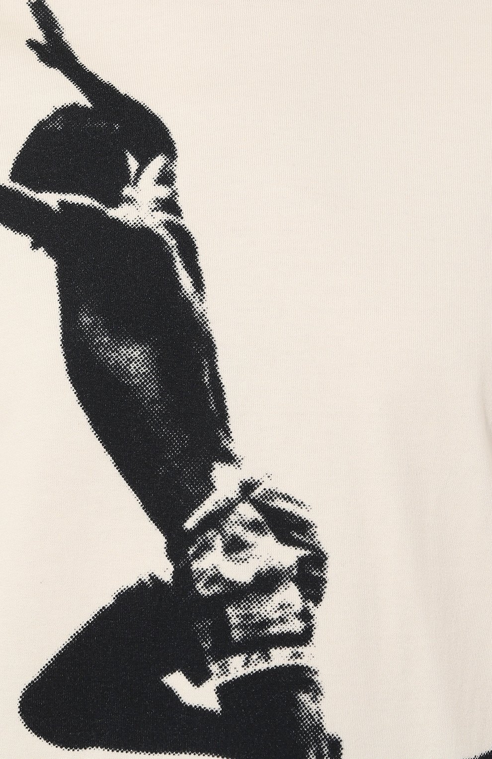 Хлопковый лонгслив JIL SANDER кремового цвета по цене 76850 руб., арт. J03GC0120/J20220, фото 5 Хлопковый лонгслив JIL SANDER, арт. J03GC0120/J20220, фото 5