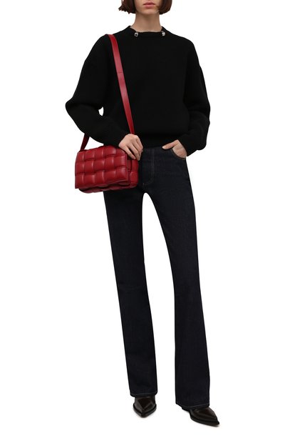 Сумка padded cassette BOTTEGA VENETA красного цвета по цене 523000 руб., арт. 591970/VCQR1, фото 3 Сумка padded cassette BOTTEGA VENETA, арт. 591970/VCQR1, фото 3