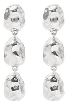 Женские серьги eva COPINE JEWELRY серебряного цвета, арт. EVAS | Фото 1 (Материал: Серебро; Нос: Не проставлено; Региональные ограничения белый список (Axapta Mercury): Не проставлено)