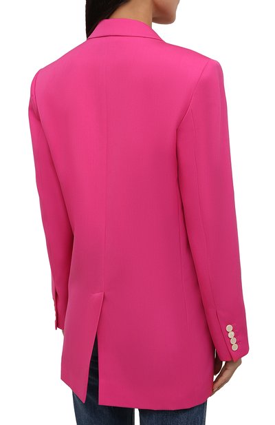 Шерстяной жакет ISABEL MARANT розового цвета по цене 115000 руб., арт. VE1653-21H022I/NEVA, фото 4 Шерстяной жакет ISABEL MARANT, арт. VE1653-21H022I/NEVA, фото 4