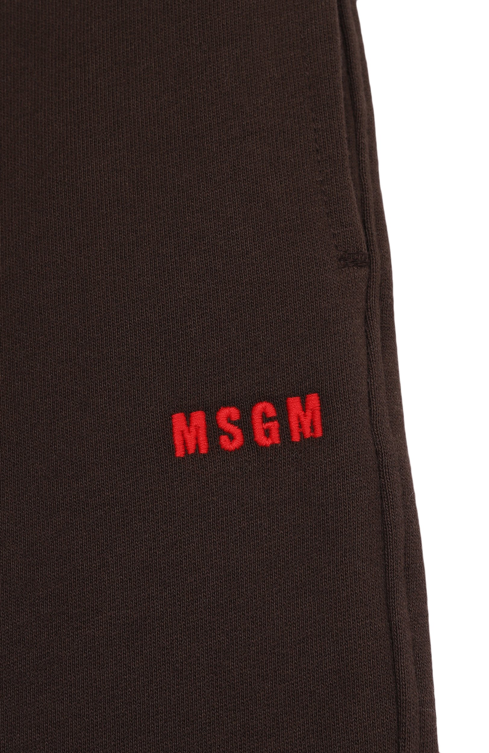 Хлопковые брюки MSGM KIDS, арт. F6MSJGFP176, фото 3