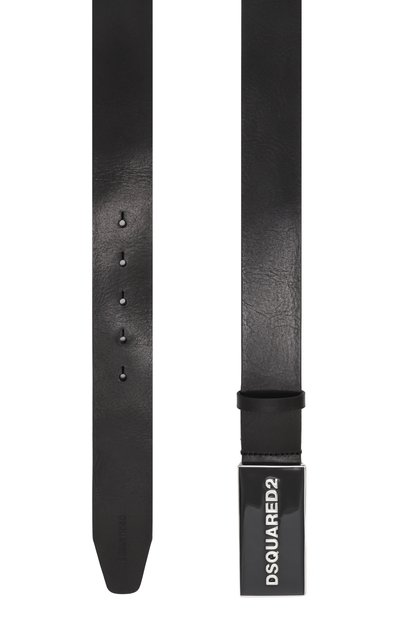 Кожаный ремень DSQUARED2 черного цвета по цене 34700 руб., арт. BEM0646/12900001, фото 3 Кожаный ремень DSQUARED2, арт. BEM0646/12900001, фото 3