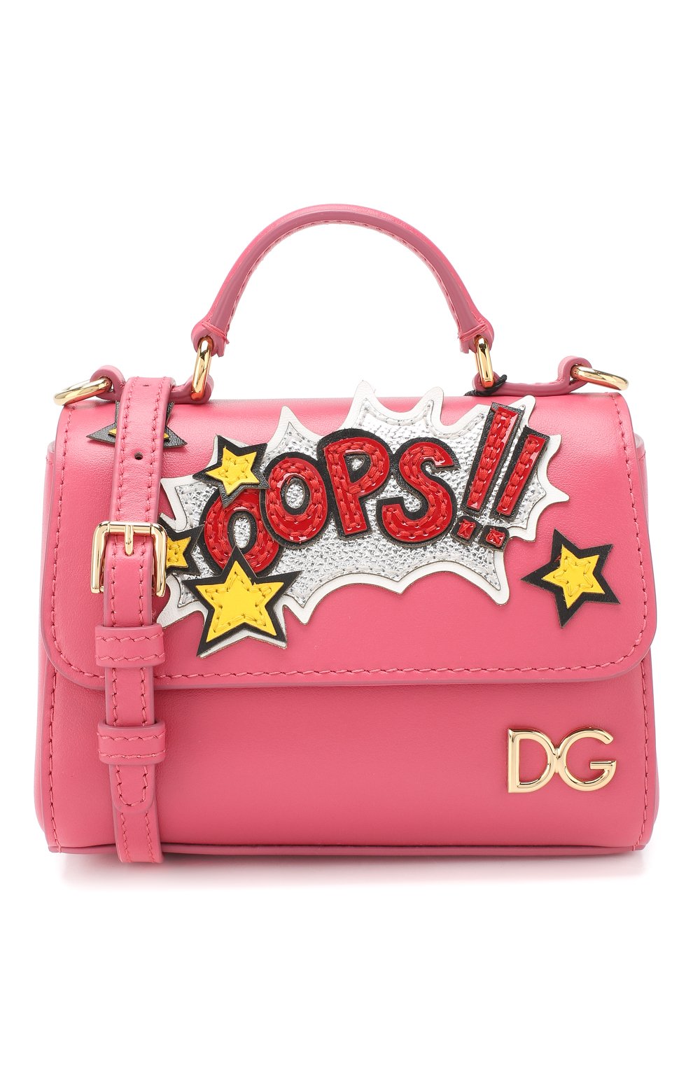 Кожаная сумка DOLCE & GABBANA, арт. EB0103/AI132, фото 4