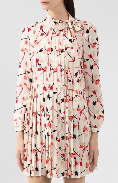 Платье REDVALENTINO белого цвета по цене 71950 руб., арт. SR3VAF90/49S, фото 3 Платье REDVALENTINO, арт. SR3VAF90/49S, фото 3