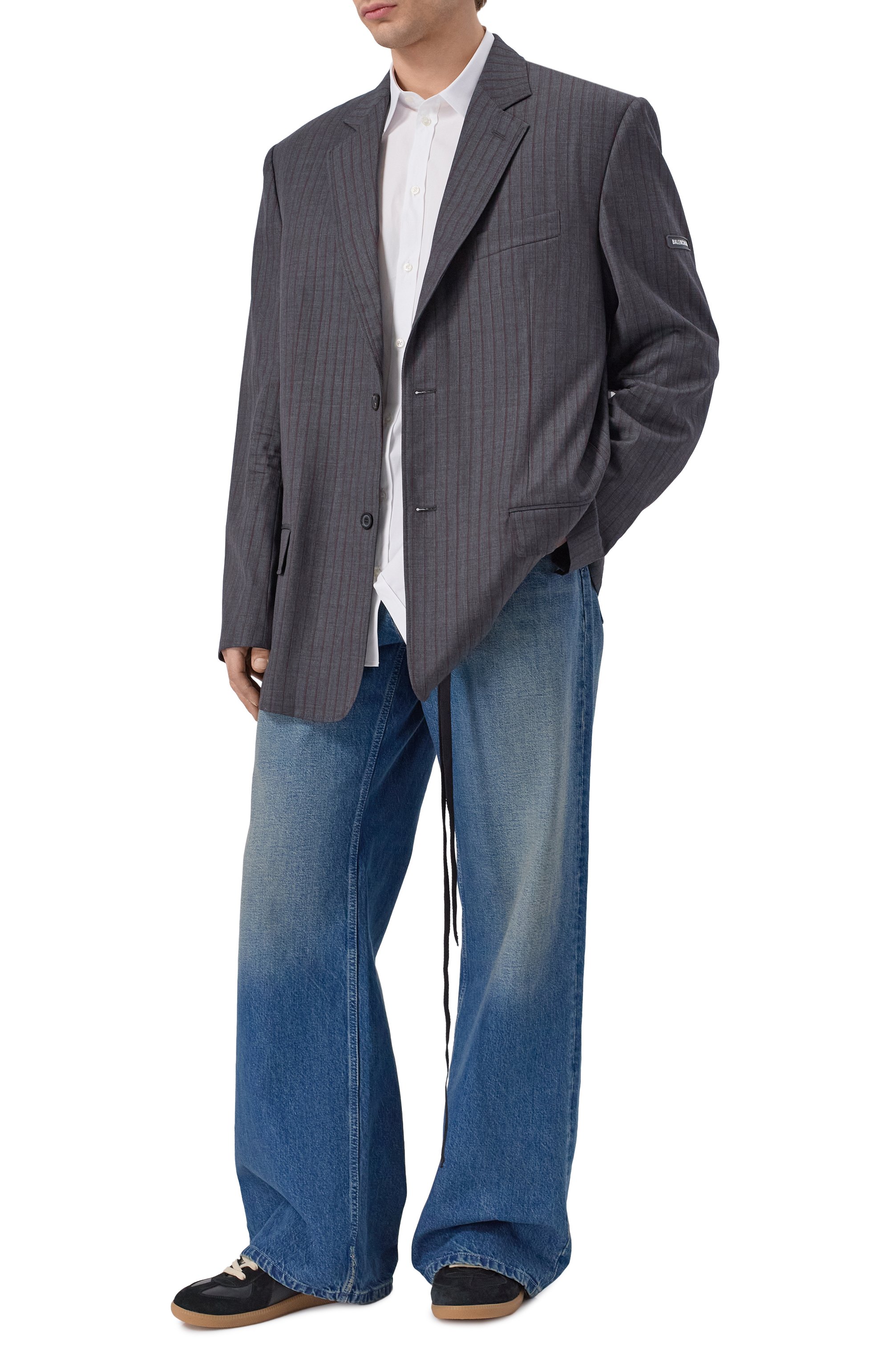 Шерстяной пиджак BALENCIAGA, арт. 850763/TPT05, фото 2