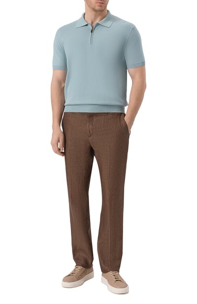 Хлопковое поло CANALI, арт. C0454/MK02459, фото 2