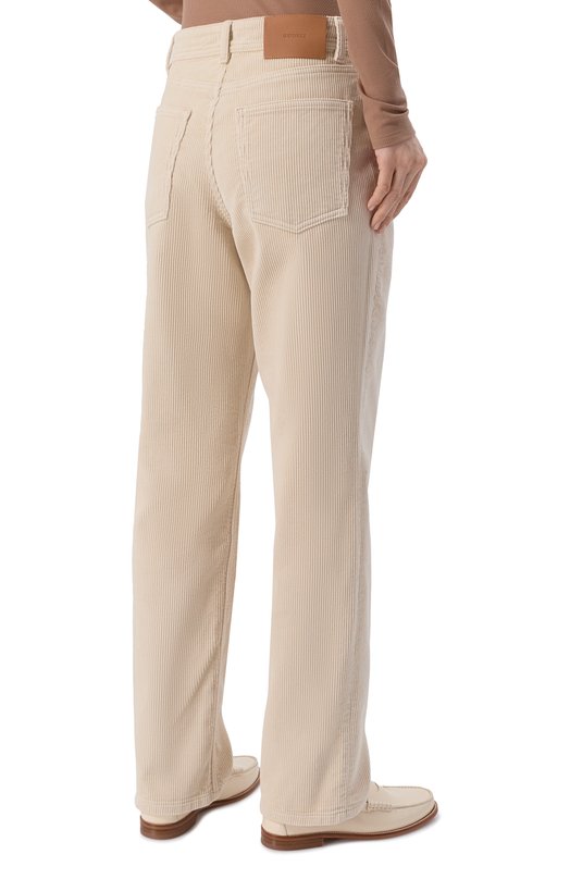 Вельветовые брюки 12 STOREEZ 137685 Кремовый  137685 Фото 4