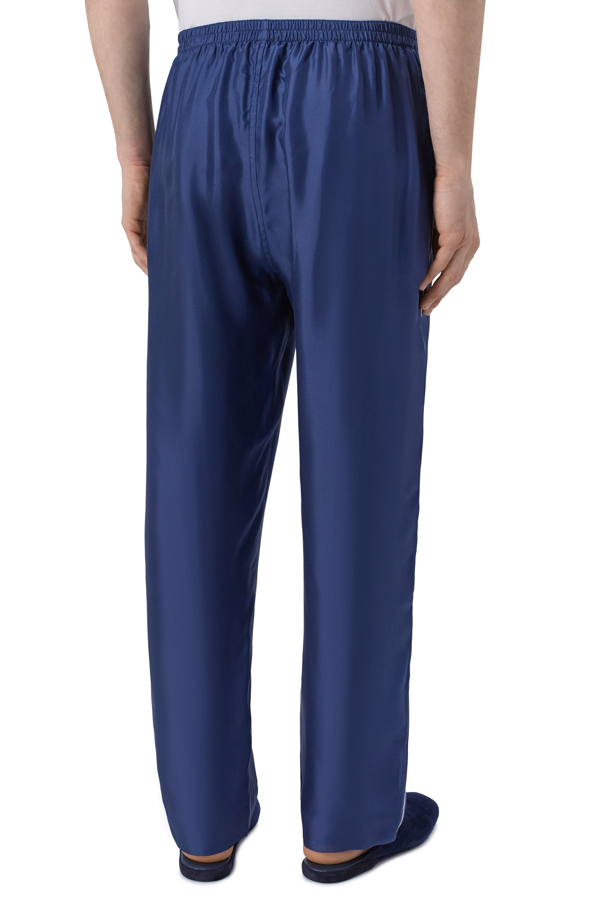 Шелковые брюки KITON, арт. UNWT005K0761H, фото 4