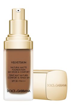 Матирующее тональное средство-флюид velvetskin, оттенок tan 420 (30ml) DOLCE & GABBANA  цвета, арт. 3423222041779 | Фото 3 (SPF фильтр: Средний (25-30); Региональные ограничения белый список (Axapta Mercury): Не проставлено; Финишное покрытие: Матовый; Нос: Не проставлено)