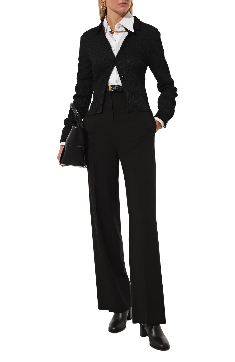 Шерстяные брюки VALENTINO, арт. 5B3RB5Y08MC, фото 2