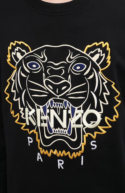 Хлопковый свитшот KENZO, арт. FC55SW1294XH, фото 5