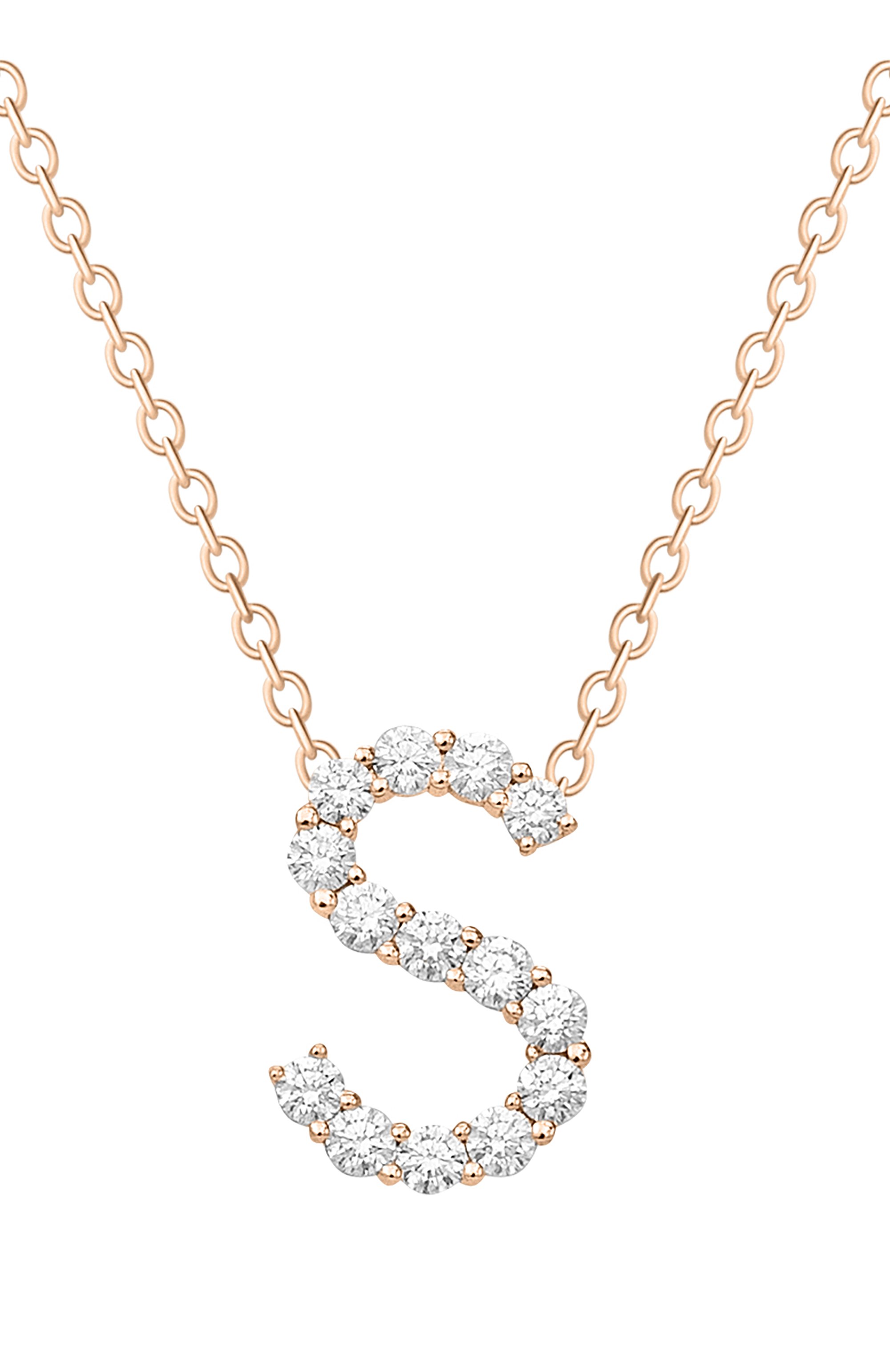 Кулон MERCURY бесцветного цвета по цене 455000 руб., арт. MP/LETTER/RG/S, фото 2 Кулон MERCURY, арт. MP/LETTER/RG/S, фото 2