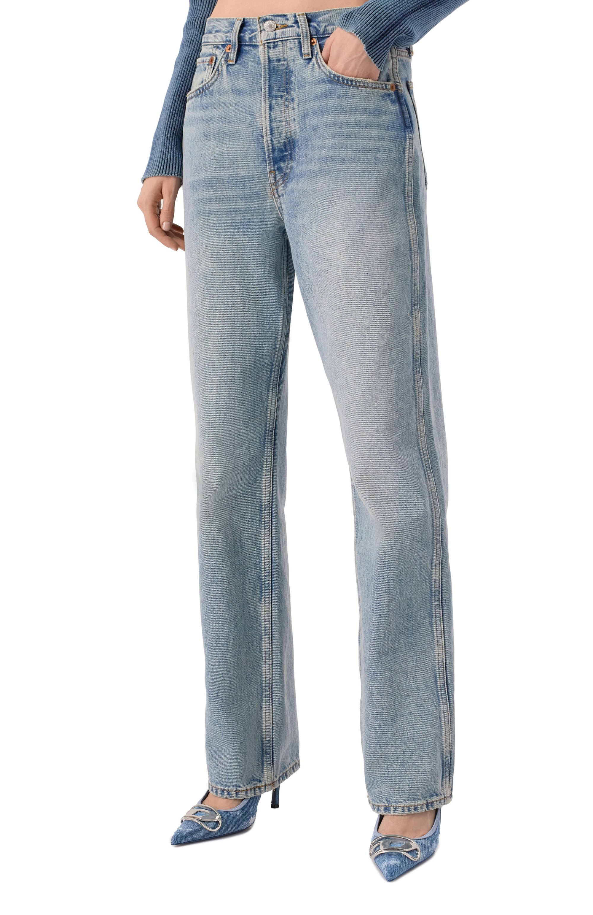 Джинсы RE/DONE, арт. 141-03W90HRL0/D, фото 3