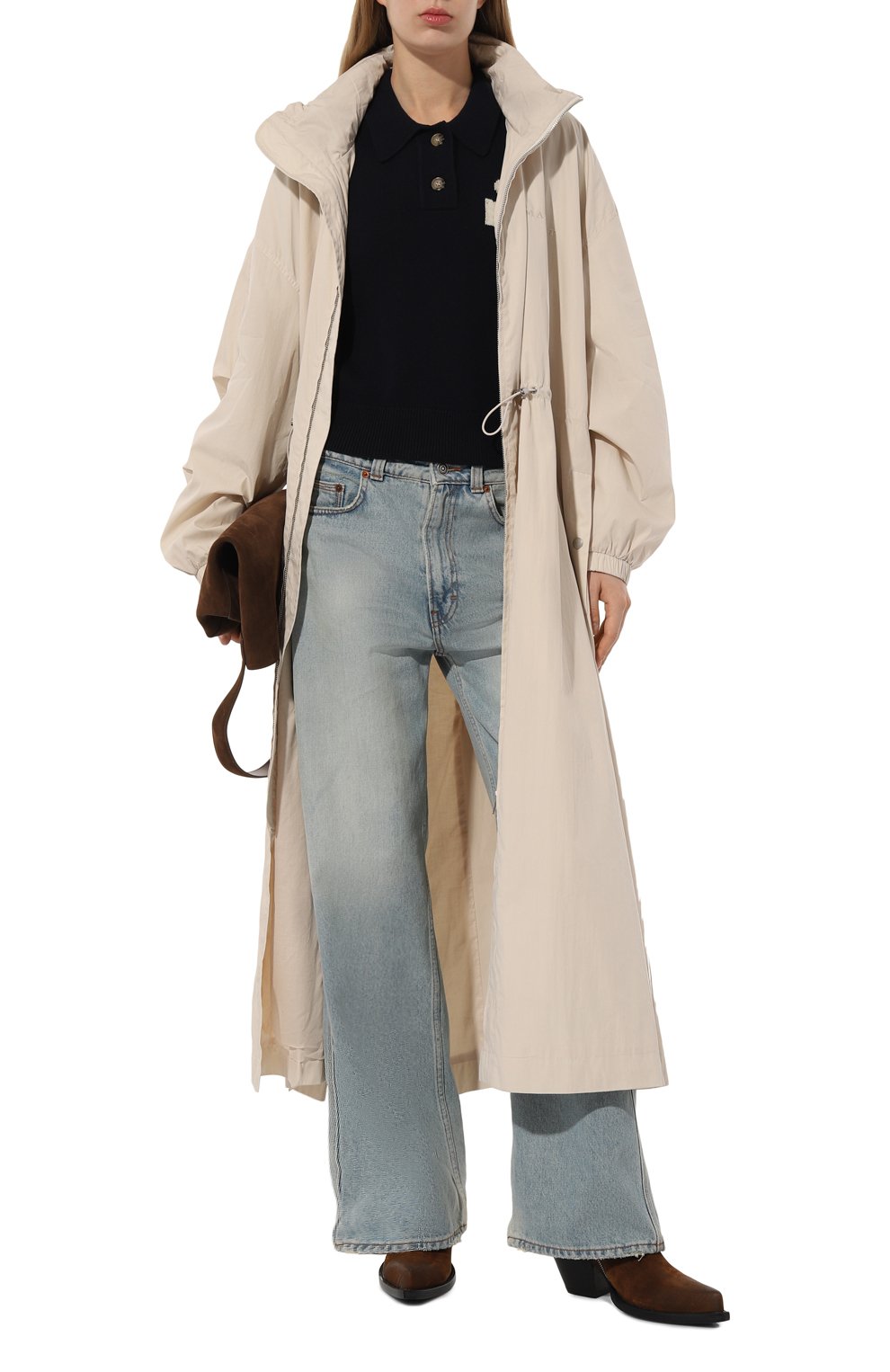 Хлопковый плащ ISABEL MARANT ETOILE, арт. MA0186FA, фото 2