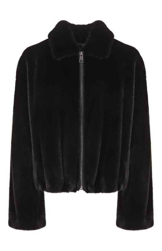 Шуба из норки VICTORIA KUSENKOVA 762800002696 Чёрный 762800002696