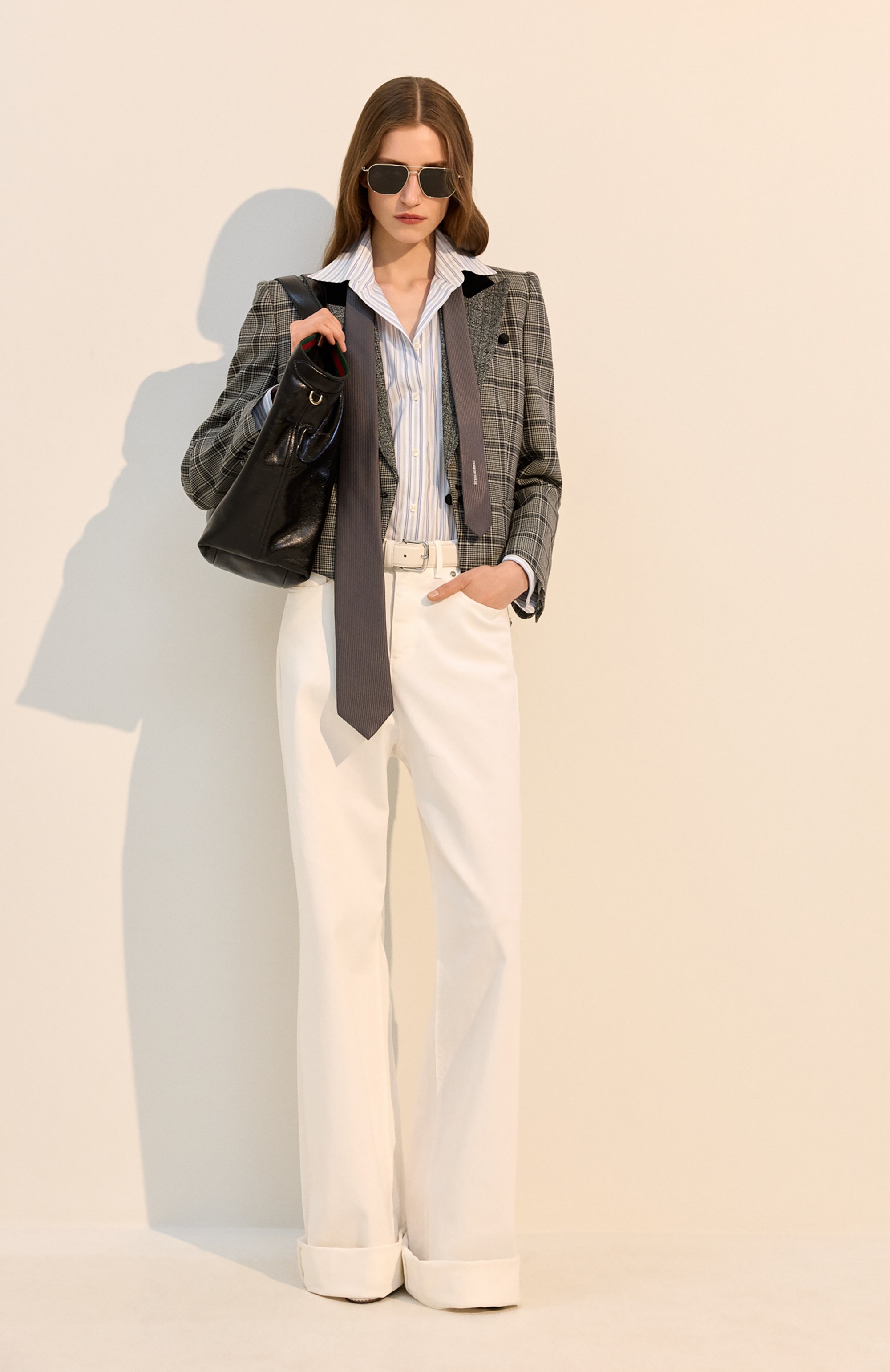 Комбинир ованные туфли fishnet 90 ALAIA, арт. AA3E049TK007, фото 6