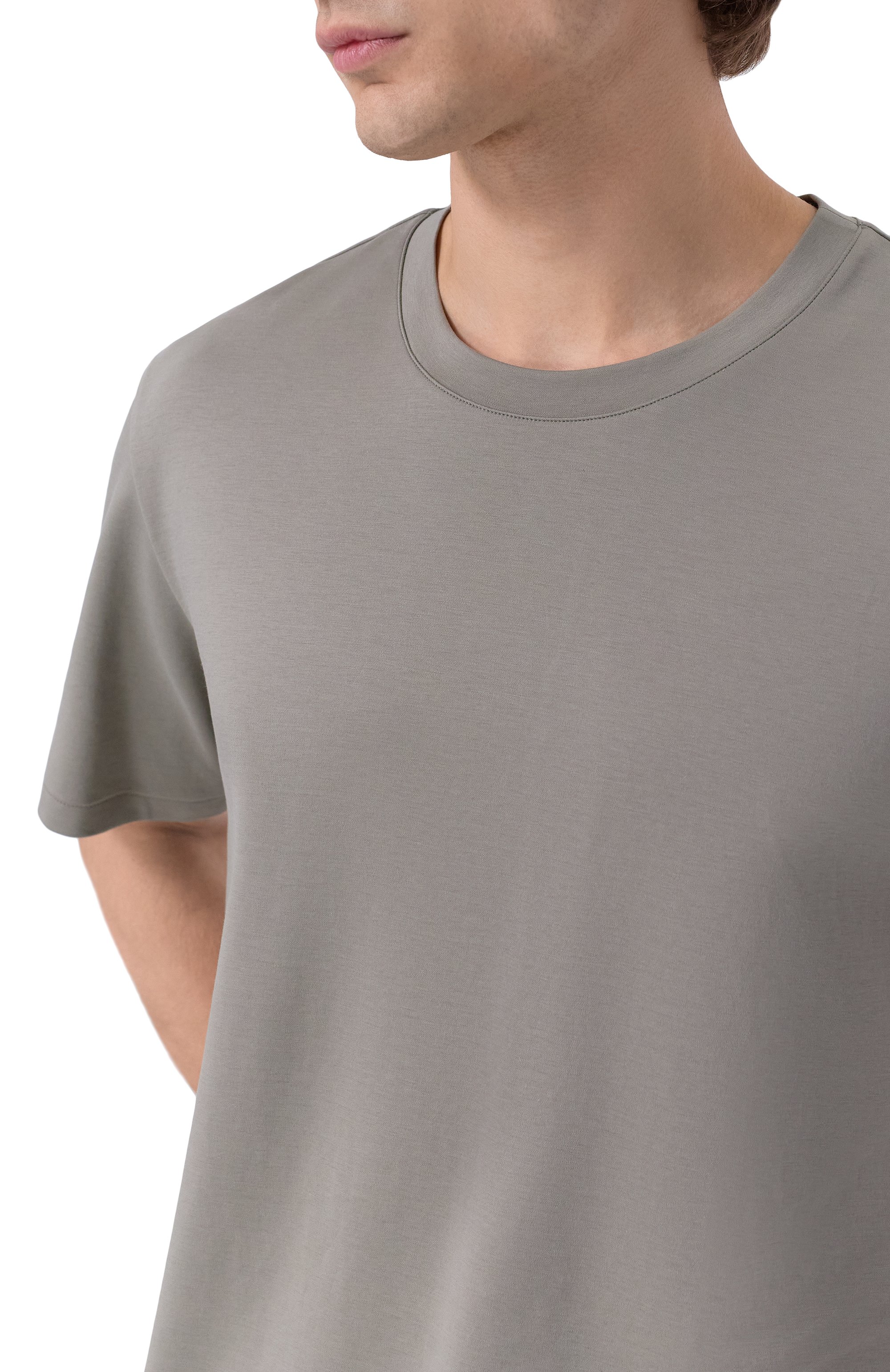 Хлопковая футболка ATTACHMENT, арт. AJ52-090, фото 5