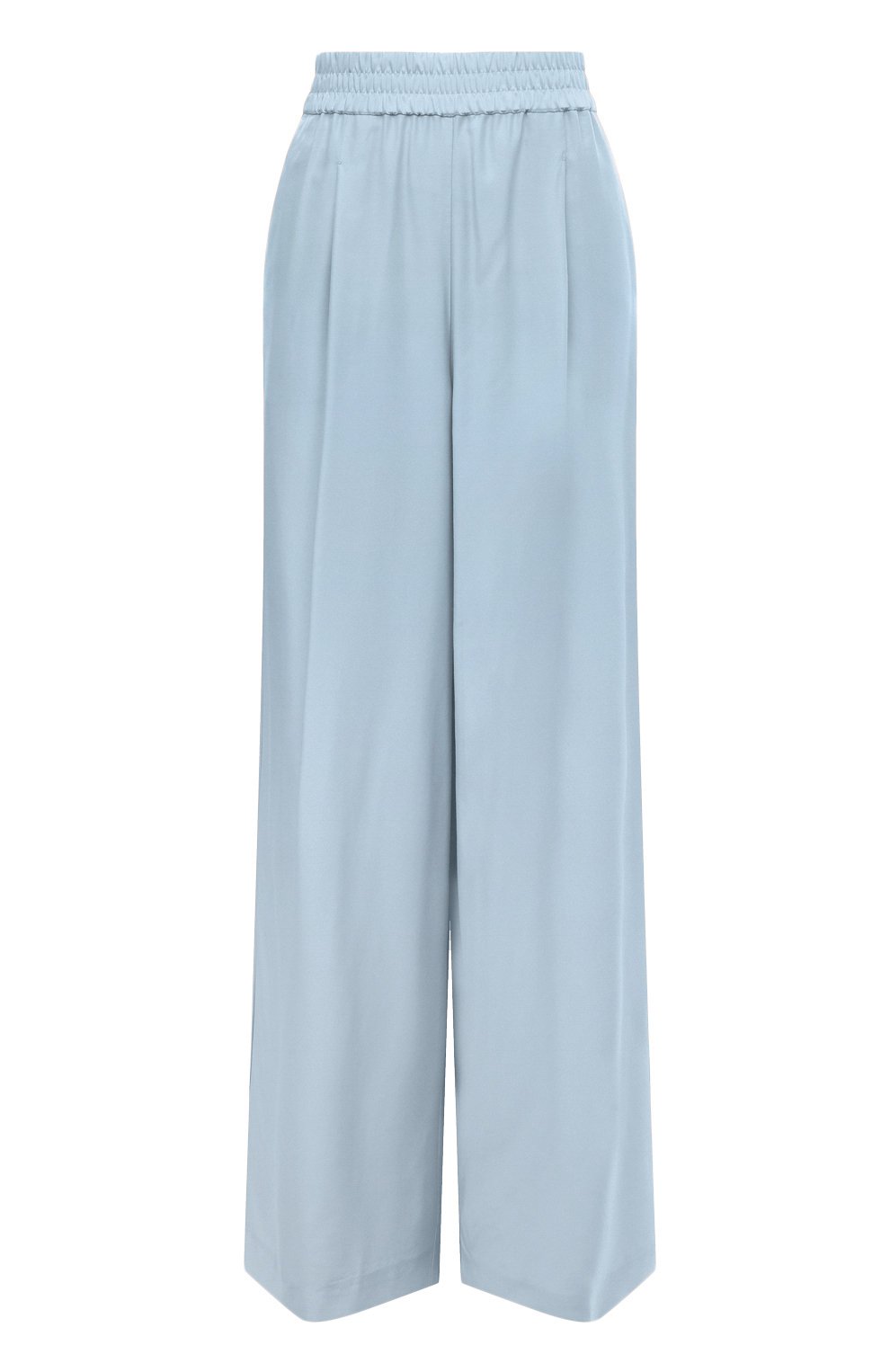 Брюки из вискозы и шелка WINDSOR голубого цвета по цене 48300 руб., арт. 52 DH152H 10014352, фото 1 Брюки из вискозы и шелка WINDSOR, арт. 52 DH152H 10014352, фото 1