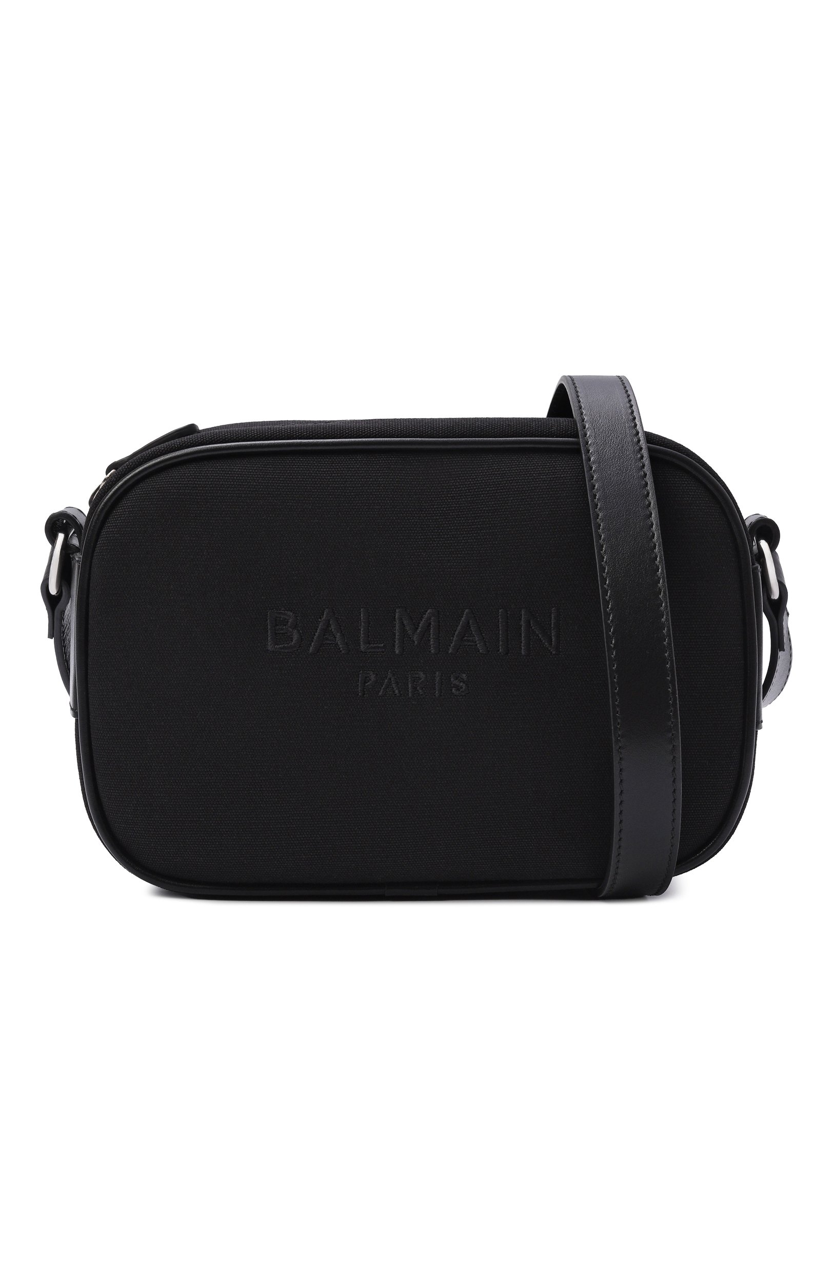 Сумка BALMAIN черного цвета по цене 42650 руб., арт. BZ0B38, фото 4 Сумка BALMAIN, арт. BZ0B38, фото 4