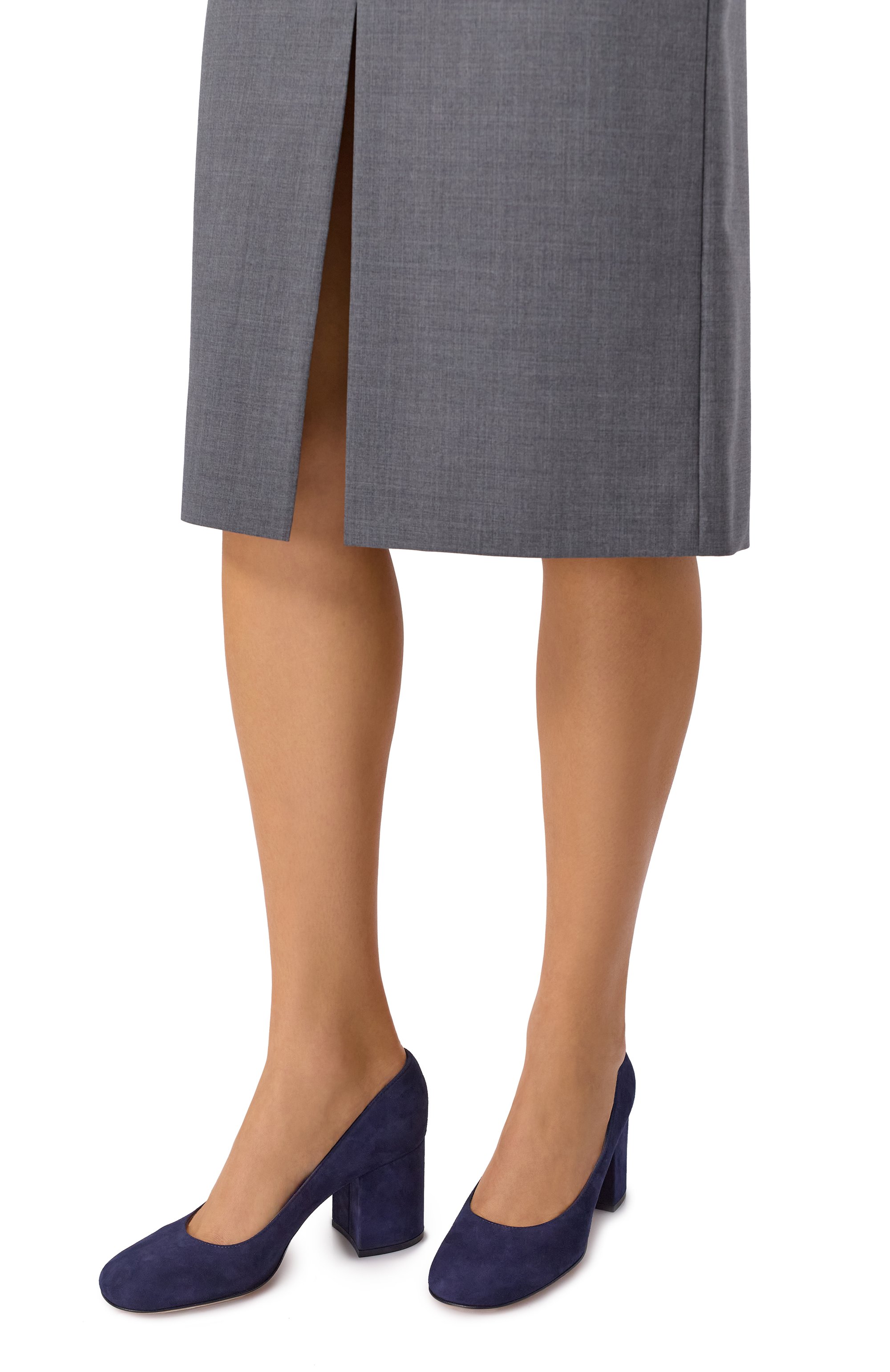 Замшевые туфли joelle 70 GIANVITO ROSSI, арт. G22343.70RIC.CAMDENI, фото 2