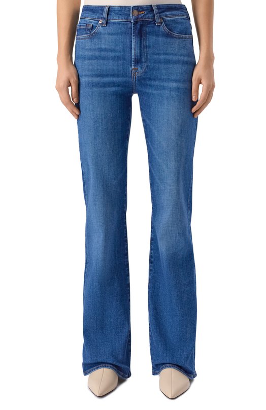 Джинсы The Leggy Bootcut 7 For All Mankind 7U4X0C12-1ZM Синий  7U4X0C12-1ZM Фото 3