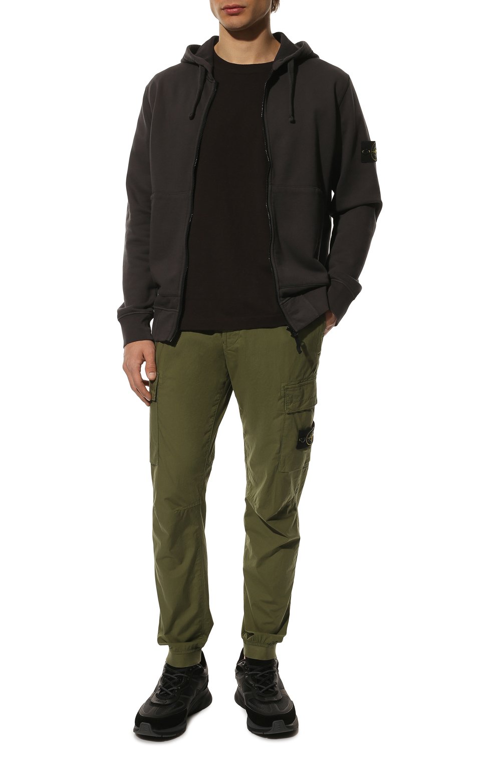 Хлопковая толстовка STONE ISLAND, арт. 761564251, фото 2