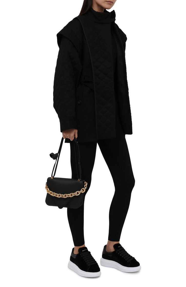 Замшевые кеды oversized ALEXANDER MCQUEEN, арт. 553775/W4FKT, фото 1