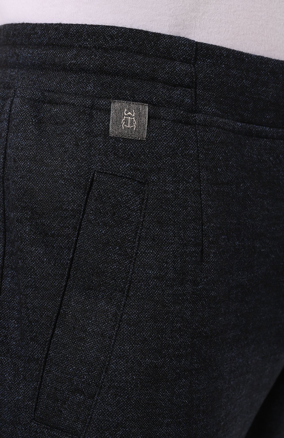 Брюки из хлопка и шерсти CAPOBIANCO, арт. MPAN.FU00., фото 5