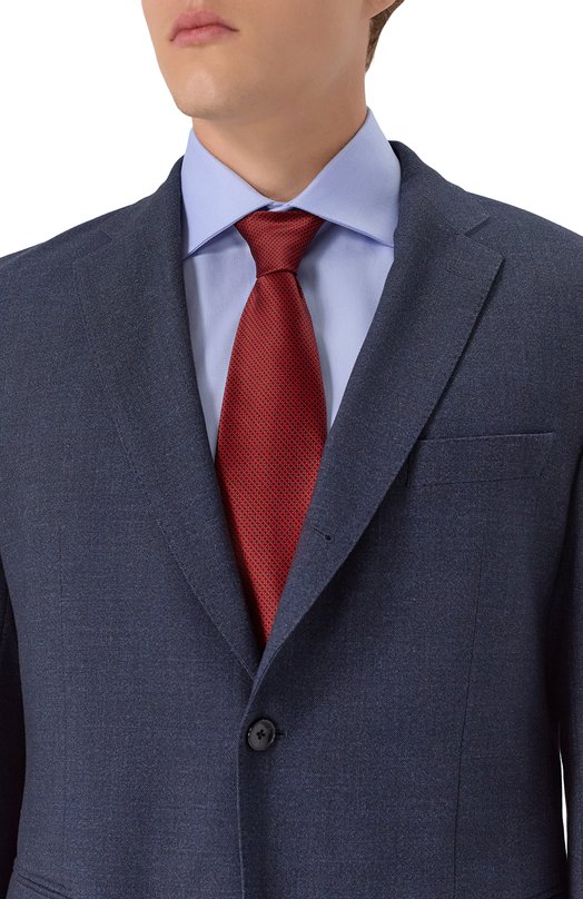 Шелковый галстук Stefano Ricci CXRSL/57500 Красный  CXRSL/57500 Фото 2