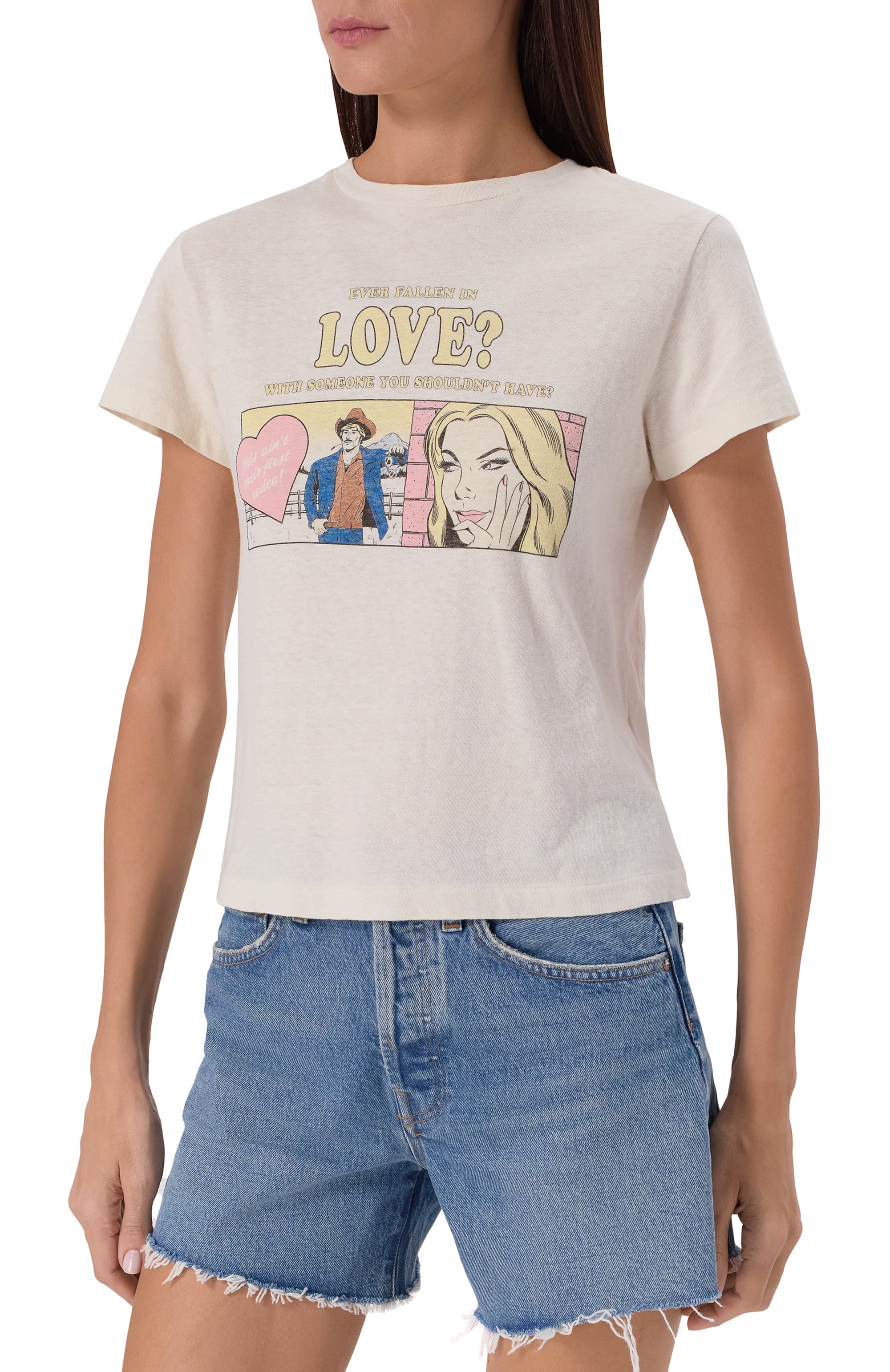 Хлопковая футболка RE/DONE, арт. 024-02WCGT330, фото 3