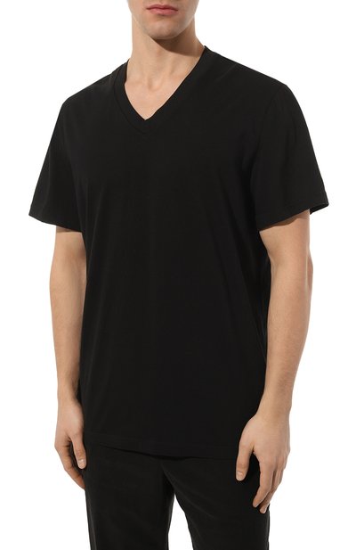 Хлопковая футболка JAMES PERSE, арт. MLJ3352/BLK, фото 3