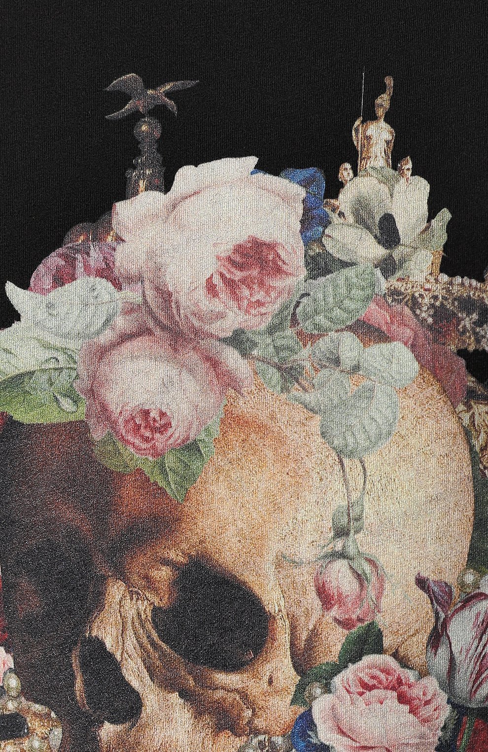 Хлопковая футболка ALEXANDER MCQUEEN, арт. 573592/QNZ64, фото 5