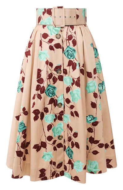Женская хлопковая юбка MSGM, арт. 2841MDD72 207172