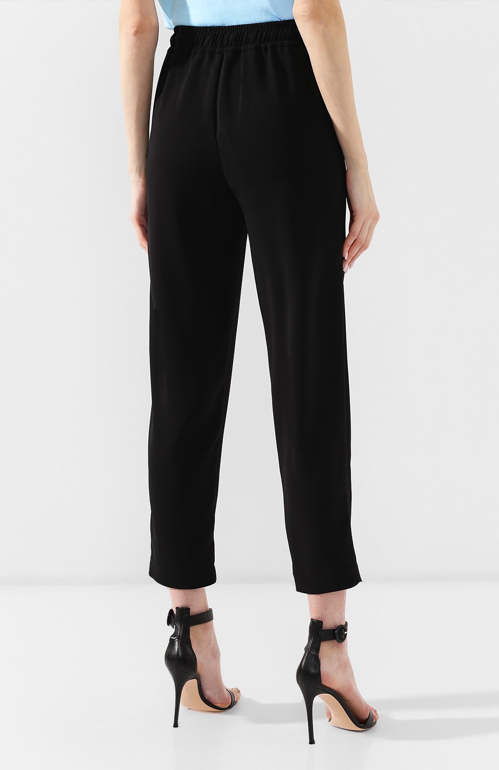 Брюки с поясом на кулиске EMPORIO ARMANI, арт. 3G2P67/2N0QZ, фото 4