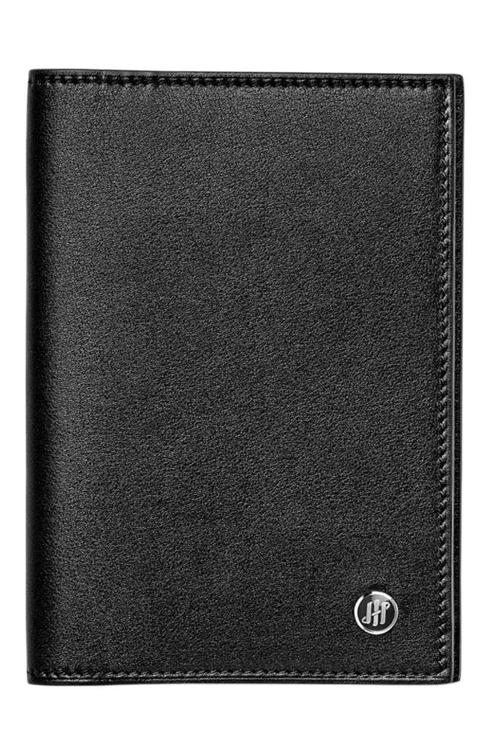 Кожаная обложка для паспорта MONTEGRAPPA черного цвета по цене 37950 руб., арт. IC00PH00, фото 1 Кожаная обложка для паспорта MONTEGRAPPA, арт. IC00PH00, фото 1