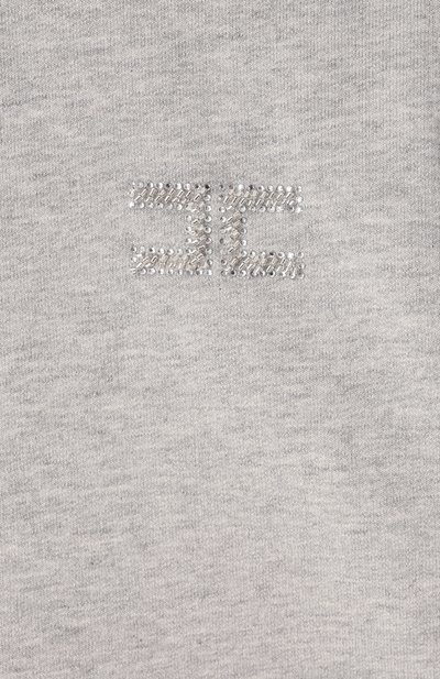Хлопковый свитшот ELISABETTA FRANCHI LA MIA BAMBINA, арт. EFFE1440/FF002/10A-12A+, фо�то 3