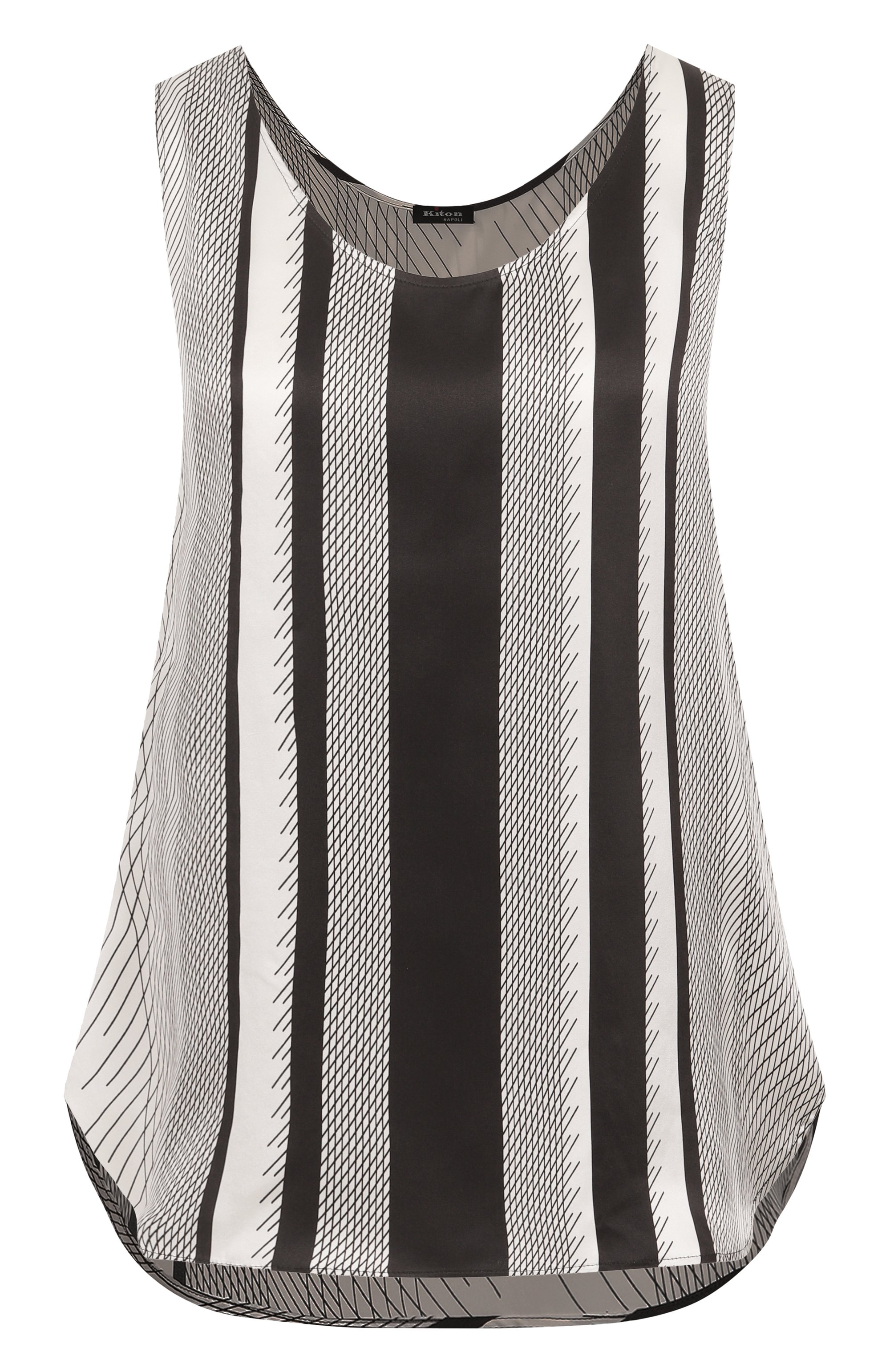 Шелковый топ KITON, арт. D51443K0963E01, фото 1