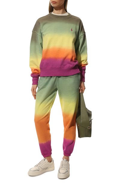 Хлопковые джоггеры POLO RALPH LAUREN, арт. 211856701, фото 2