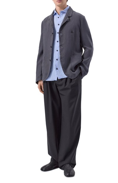 Льняная рубашка HANNES ROETHER, арт. VI29SITE-K.608, фото 2