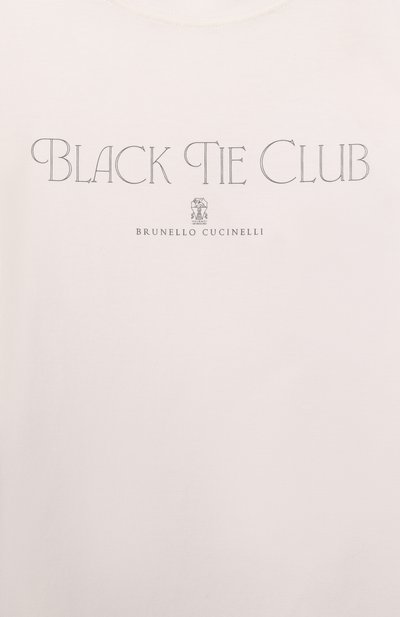Хлопковая футболка BRUNELLO CUCINELLI, арт. B0B13S154B, фото 3