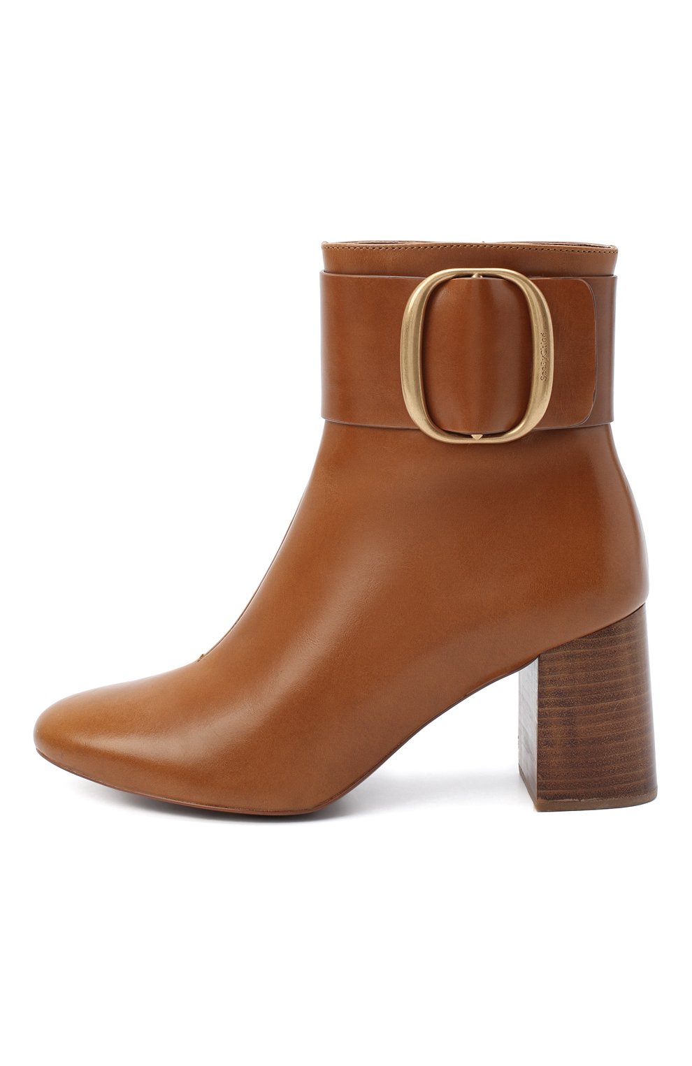 Кожаные ботильоны SEE BY CHLOÉ, арт. SB34074A/11131, фото 3