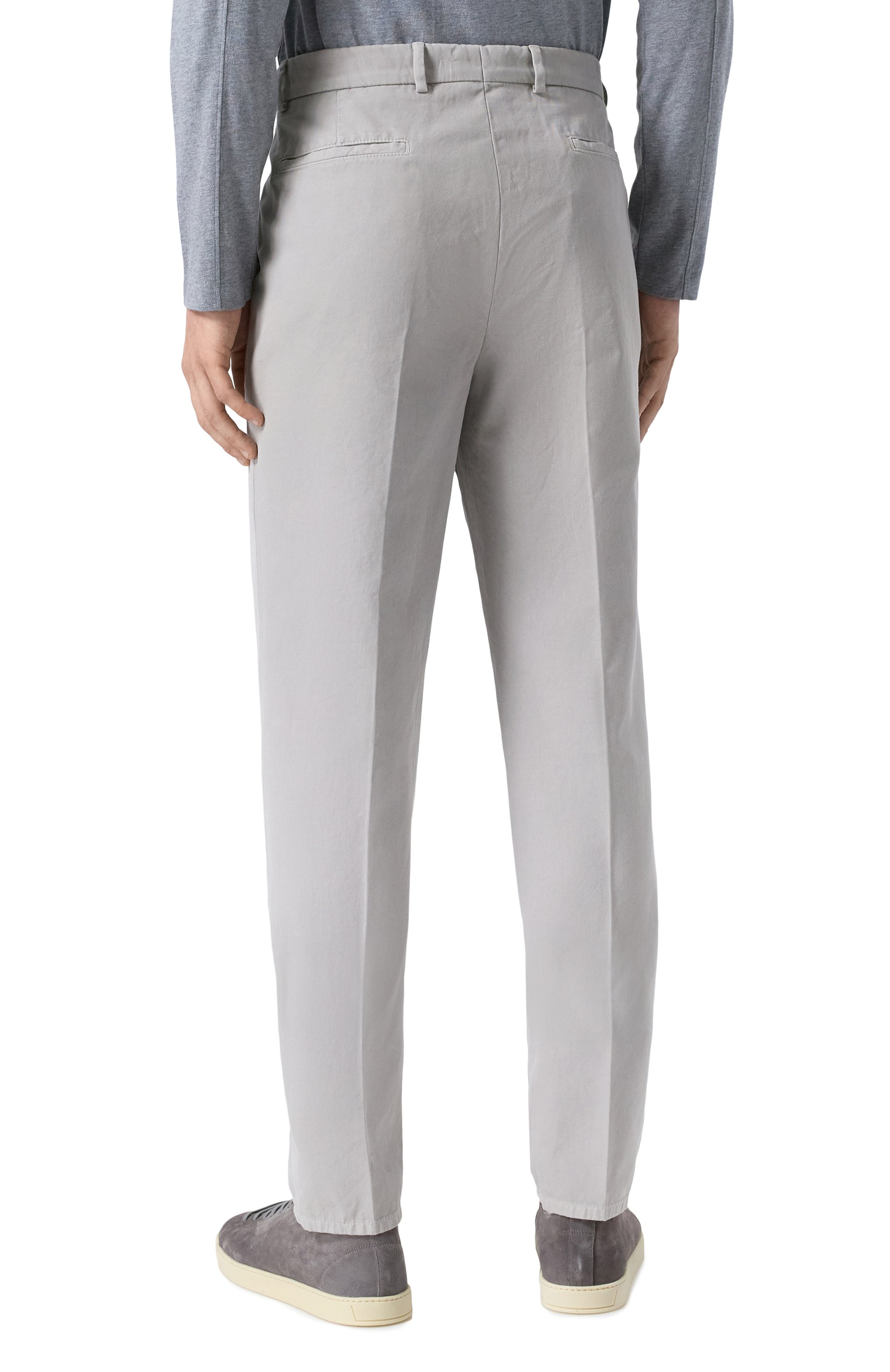 Хлопковые брюки BRUNELLO CUCINELLI, арт. M252DE1450, фото 4