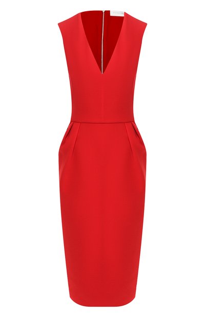 Приталенное платье VICTORIA BECKHAM, арт. DR FIT 6743 PSS19 B0NDED CREPE, фото 1