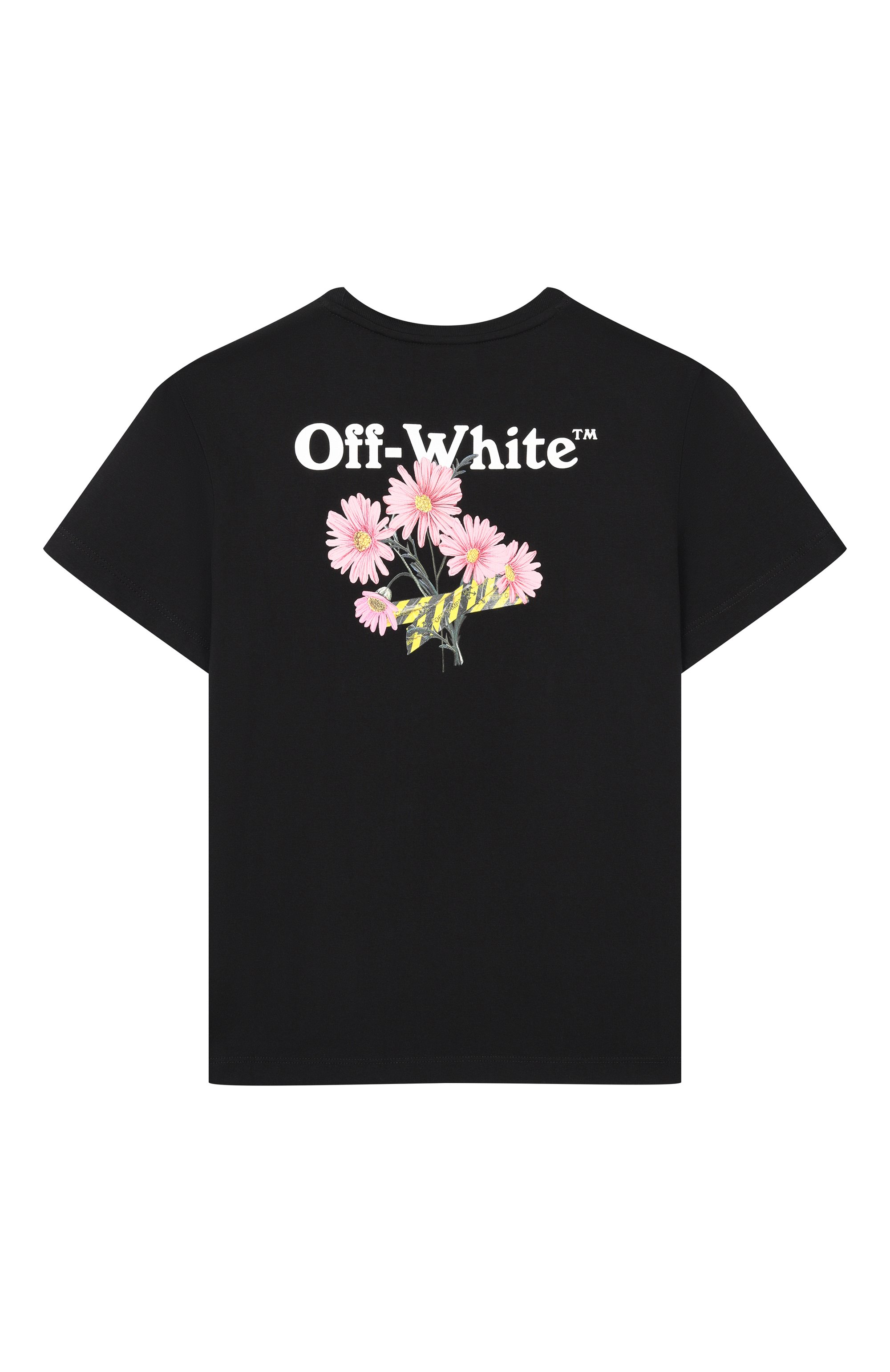 Хлопковая футболка OFF-WHITE, арт. 0GAA001S26JER004, фото 2