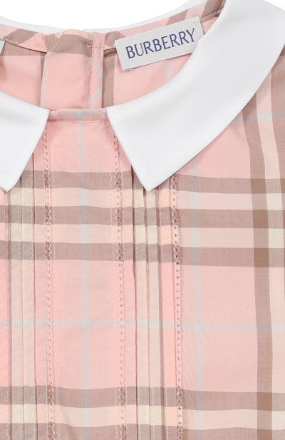 Хлопковое платье BURBERRY, арт. 8121224, фото 3