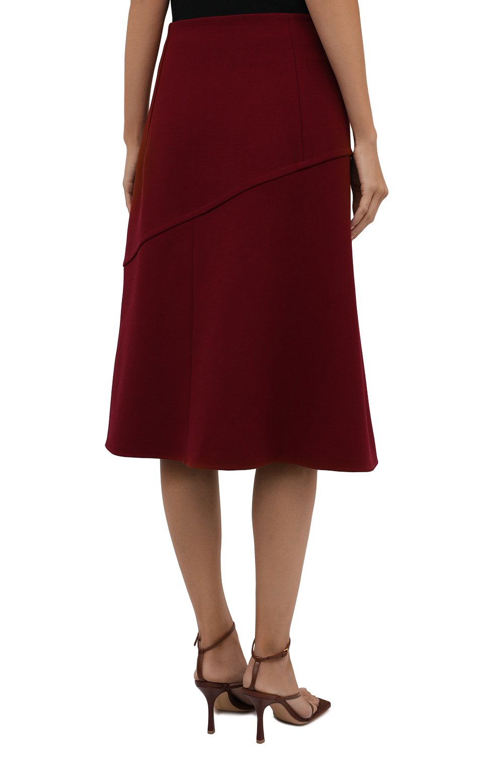 Шерстяная юбка JIL SANDER, арт. JSWT356303-WT200400, ф ото 4