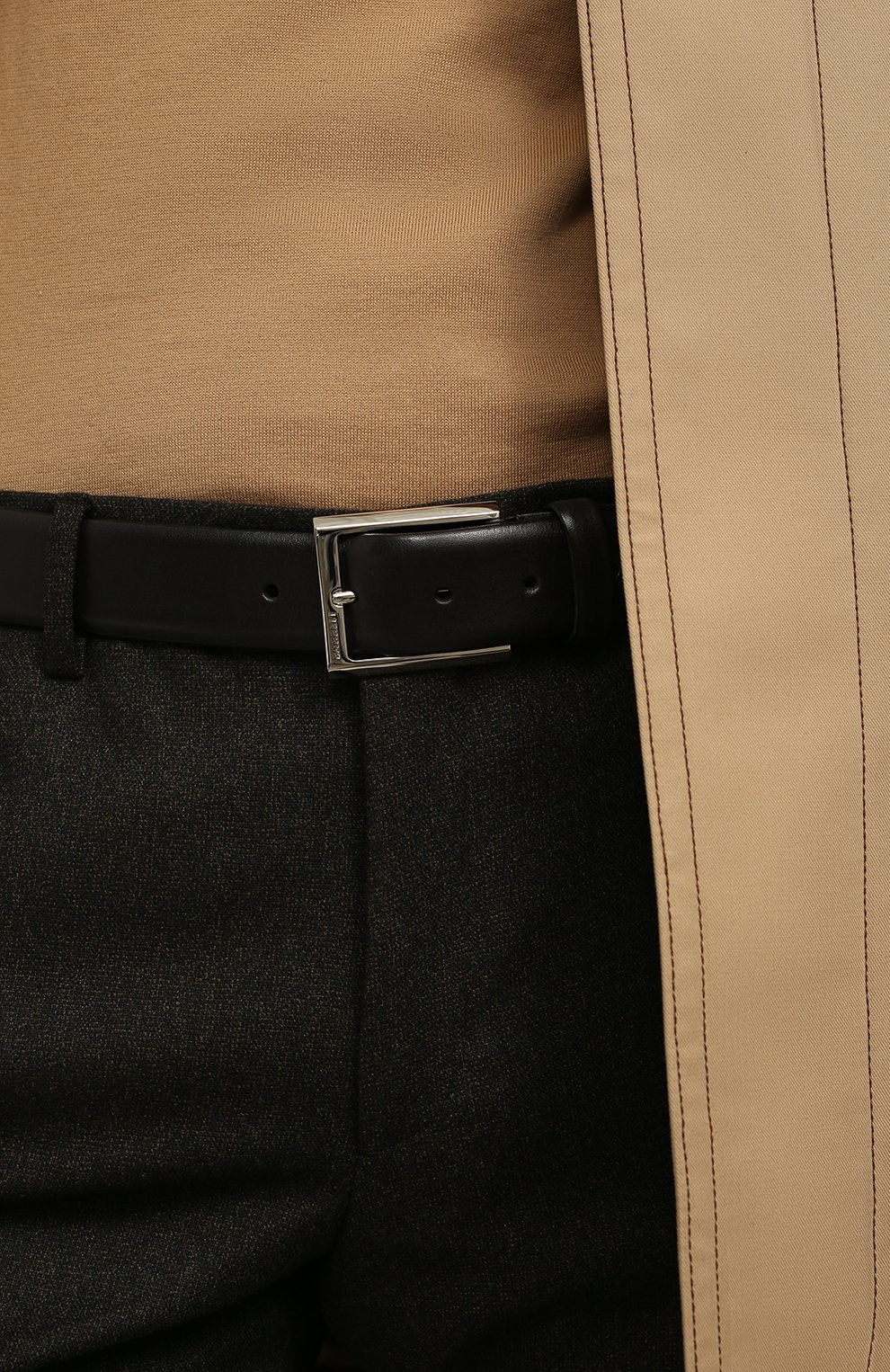 Кожаный ремень BARRETT, арт. 31B336.27/BETIS CREAM, фото 2