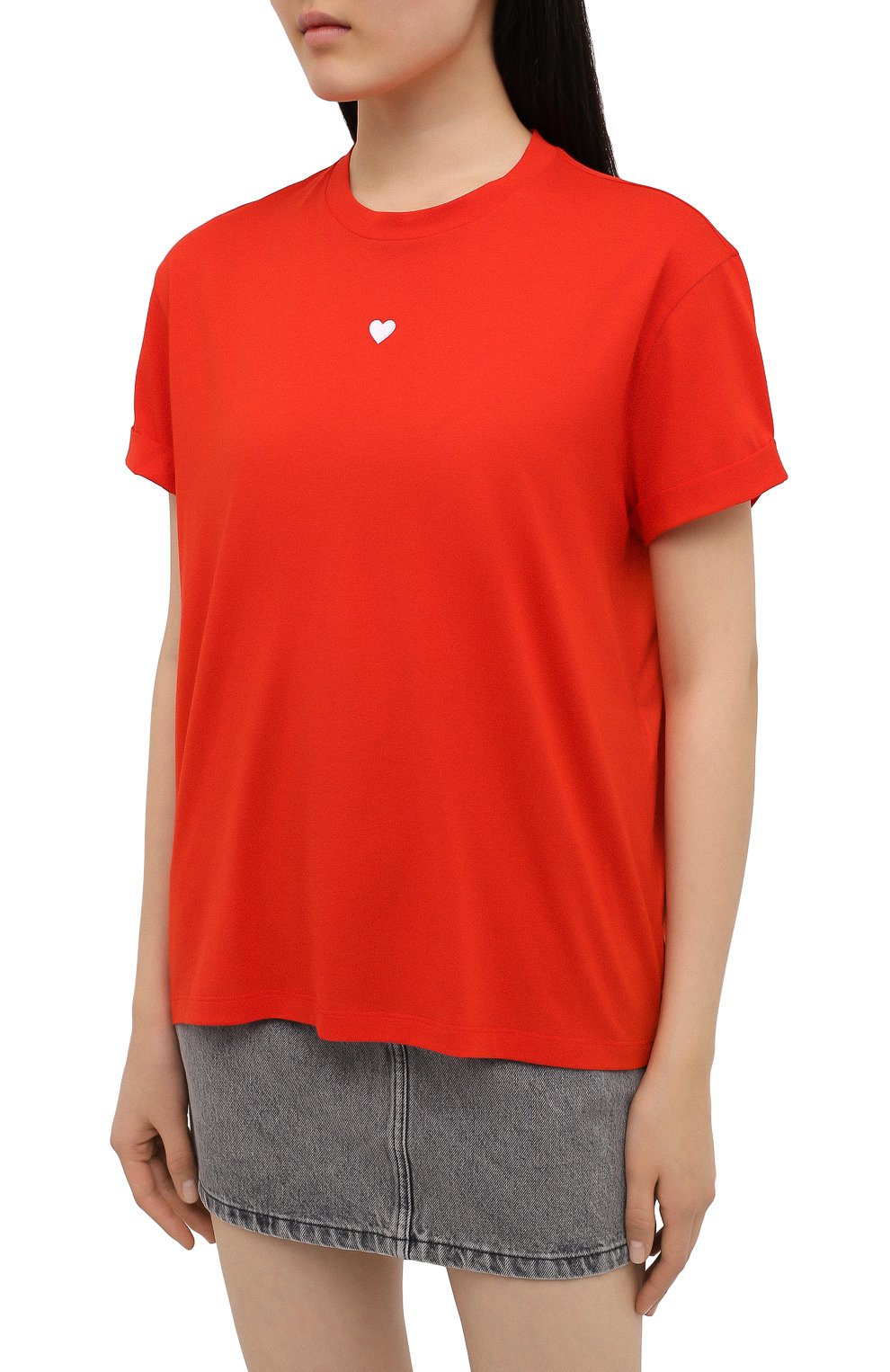 Хлопковая футболка STELLA MCCARTNEY, арт. 457142/S0W17, фото 3